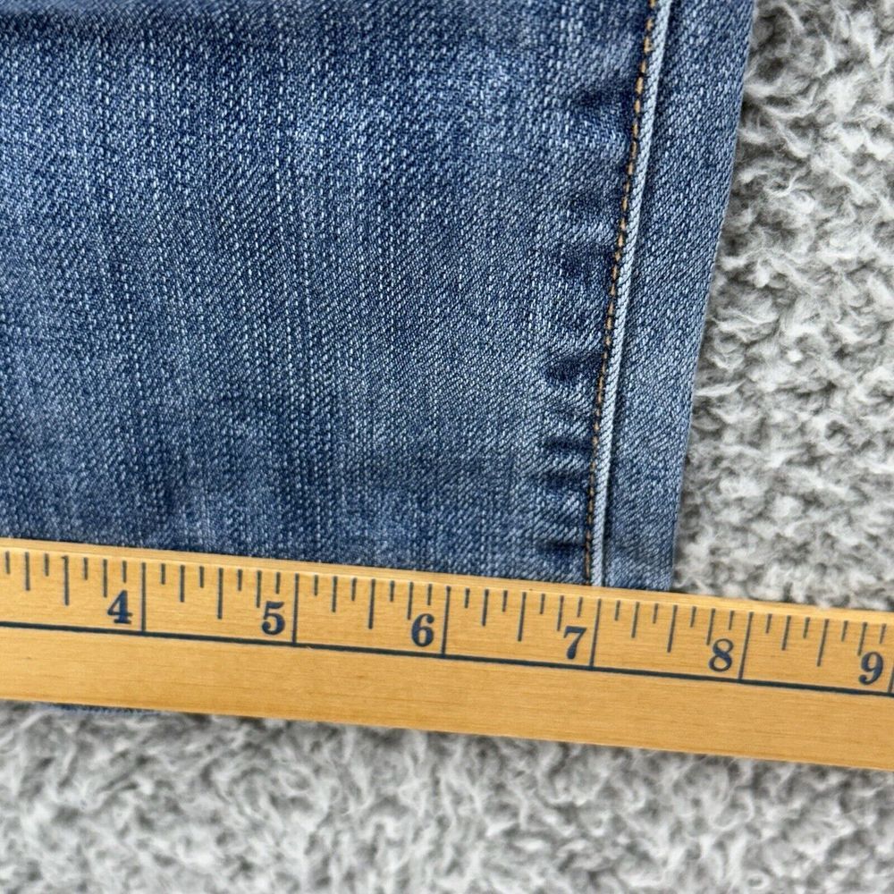 Lucky Brand Jeans Women's Size 8/29 Sweet N Crop Mid Rise Blue Denim Flap Pocket - Picture 6 of 8